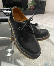 Dr. Martens Halbschuhe Leder Schwarz Schnüru...