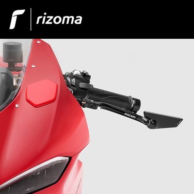 Links Seitenspiegel Cut-Edge RIZOMA Für Ducati Panigale V2/V2S 2025 Nero