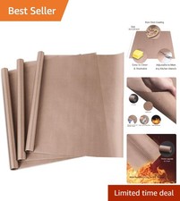 16"x20" Non-Stick Teflon Sheets for Heat Press - 3 Pack, Waterproof  Durable