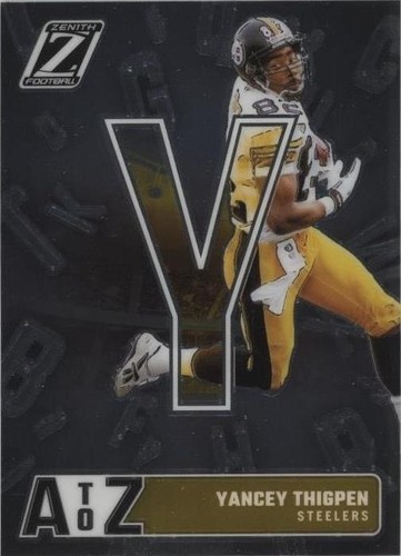 1995 Zenith Second Season #SS10 Yancey Thigpen Pittsburgh Steelers