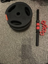 10Kg Weights And Bar (4/ 2.5KG) Plates