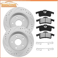 Rear Brake Rotors Ceramic Brake Pads For 1999-2004 Jeep Grand Cherokee 4.0l 4.7l Rear Brake Rotors Ceramic Brake Pads For 1999-2004 Jeep Grand Cherokee 4.0l 4.7l