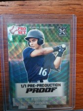 Pro Set 1/1 Pre-Production Proof Harry Ford