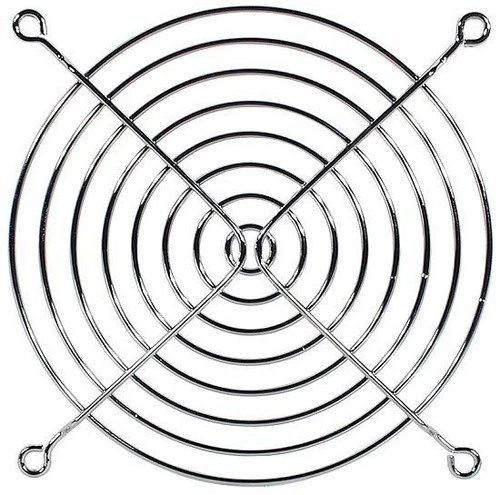 Lüftergitter Lüfter Fan Grill 140 mm Chrome Modding