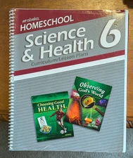Abeka Homeschool Science & Health 6 Curriculum / Lesson Plans 2017