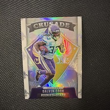 Dalvin Cook 2021 Panini Rookies & Stars Crusade Silver Prizm Vikings Ravens