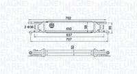 LadeluftküHler Magneti Marelli 351319204090 FüR Fiat Punto EVO Van Multijet 199