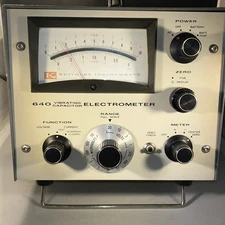 Vintage Keithley Instruments 640 Vibrating Capacitor Electrometer, Excellent Con