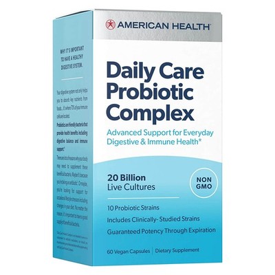 Solgar Daily Care Probiotic Complex - 60 Vegan Capsules, Immune Support,
