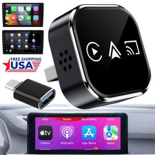 Mini Carplay Adapter 4 IN 1 Wireless Carplay  Android Auto  Mirror Link USA