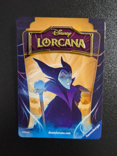 Disney Lorcana Maleficent Purple Promo Press Pin Badge 2023 Convention Exclusive