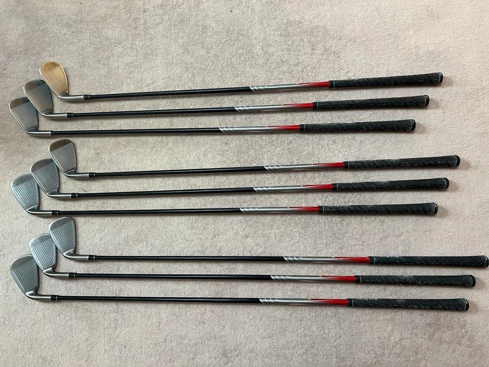 TaylorMade Burner 2.0 Iron Set 9pcs 4-9,PW,AW,SW FUBUKI 60 Flex R - Image 2 of 4