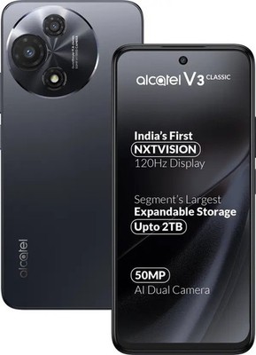 Alcatel V3 Classic 5G HaloWhite 128GB 6GB RAM 50MP 5200mAh Indian Global Version