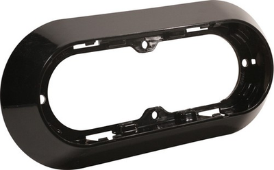 #ad Grote 42152 Black Surface Mount Snap In Flange For 6quot; Oval Lights $12.71