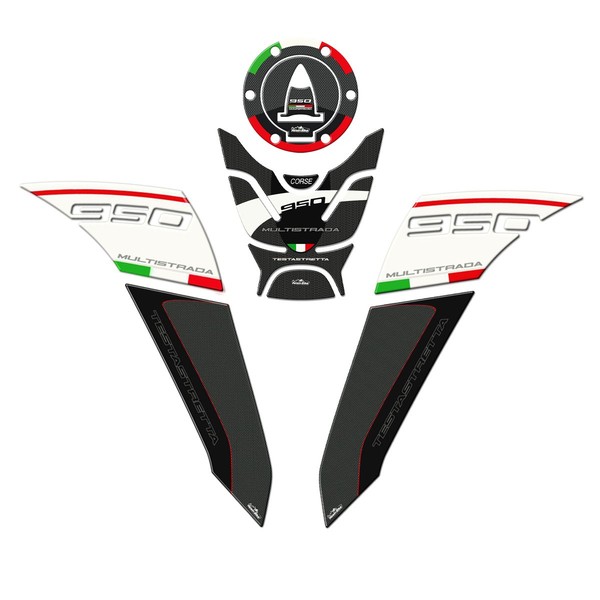Kit Tank Basic Aufkleber 3D Motorrad Kompatibel Mit Multistrada 950 2018-2021-image