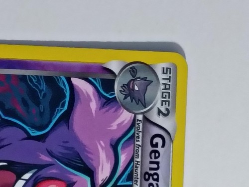 POKEMON GENGAR 60/162 RARE REVERSE HOLO - Picture 6 of 7