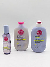 EOS Vanilla Cashmere Gift Set Body Lotion, Body Wash, Body Mist