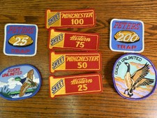 8 Winchester Western Ducks Unlimited Trap Skeet Shooting Shotgun Shell Patches