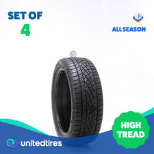 Set Of 4 Used 21545zr18 Continental Extremecontact Dws06 Plus - 10-10.532 Set Of 4 Used 21545zr18 Continental Extremecontact Dws06 Plus - 10-10.532