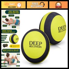 Deep Tissue Massage Ball Set - 4-Inch Myofasc...