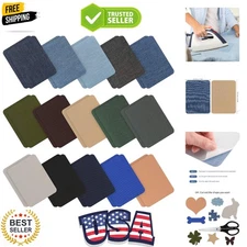 20Pcs Iron on Patches, Repair Fabric Patches for Clothes and Denim Jean, Iron on