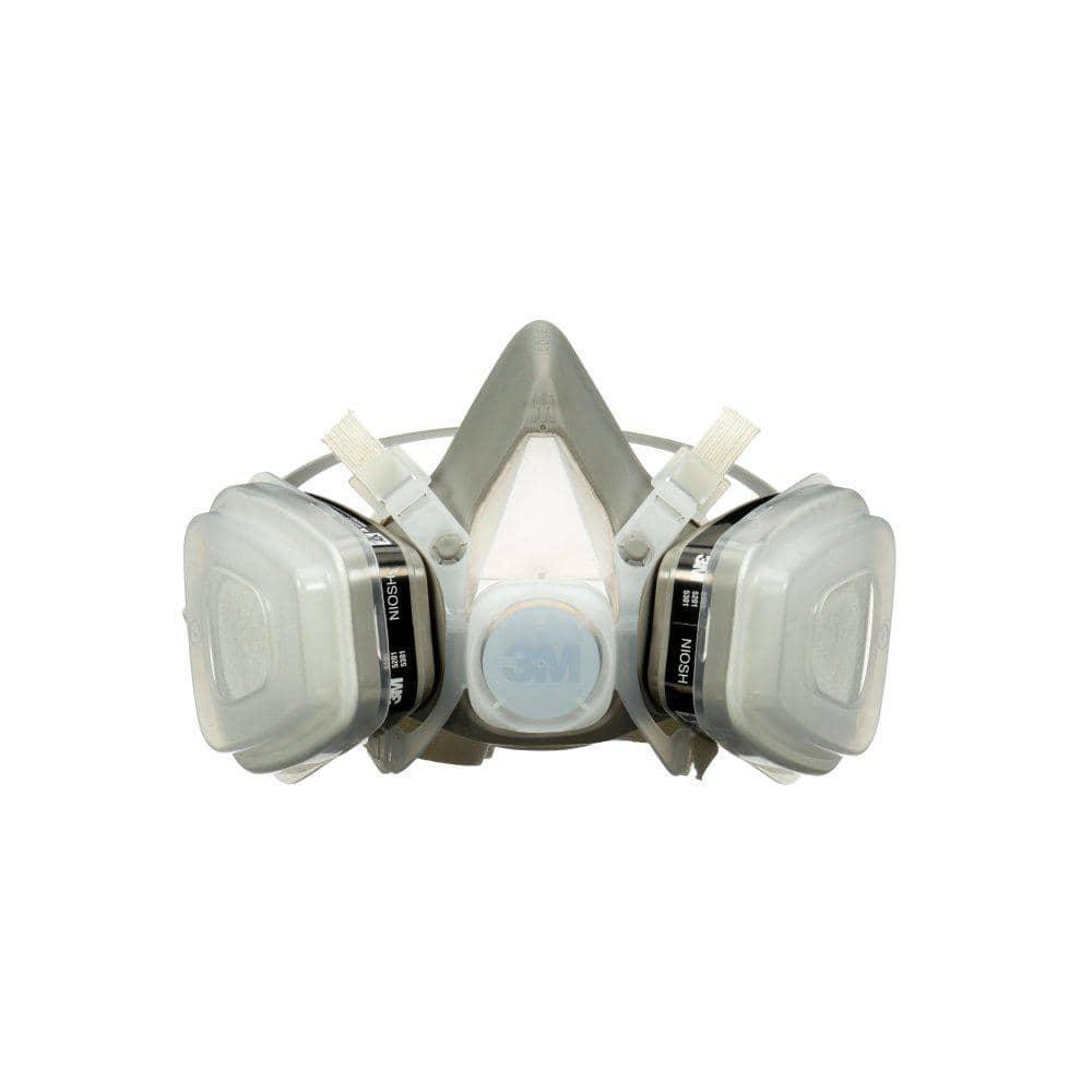 3M OV P95 Half Face Respirator Mask Medium Paint Spray Organic Vapor NIOSH P95
