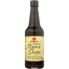 Ohsawa Nama Shoyu Organic Unpasteurized Soy Sauce 10 Fl Oz