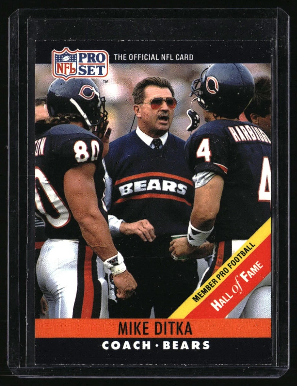Mike Ditka trading card