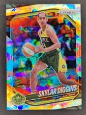 2025 Panini WNBA Prizm SKYLAR DIGGINS Silver Ice Prizm #123 Seattle Storm (A)