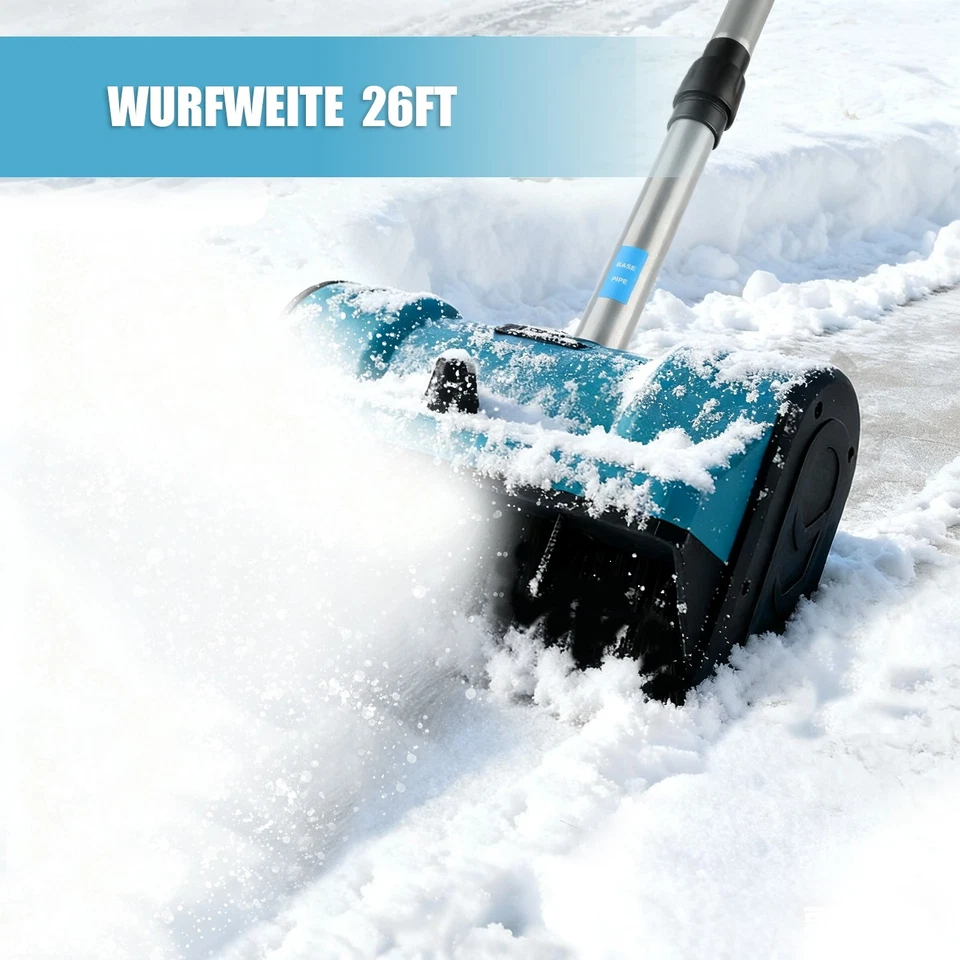 Akku-Schneefräse Schneeschaufel Schneeschieber Schneefräse 33cm Für Makita 18V - Bild 4 von 4