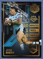 2025 NRL RIVALRY LAS VEGAS ROUND CARD - [CRONULLA SHARKS] - LV19 Jesse RAMIEN