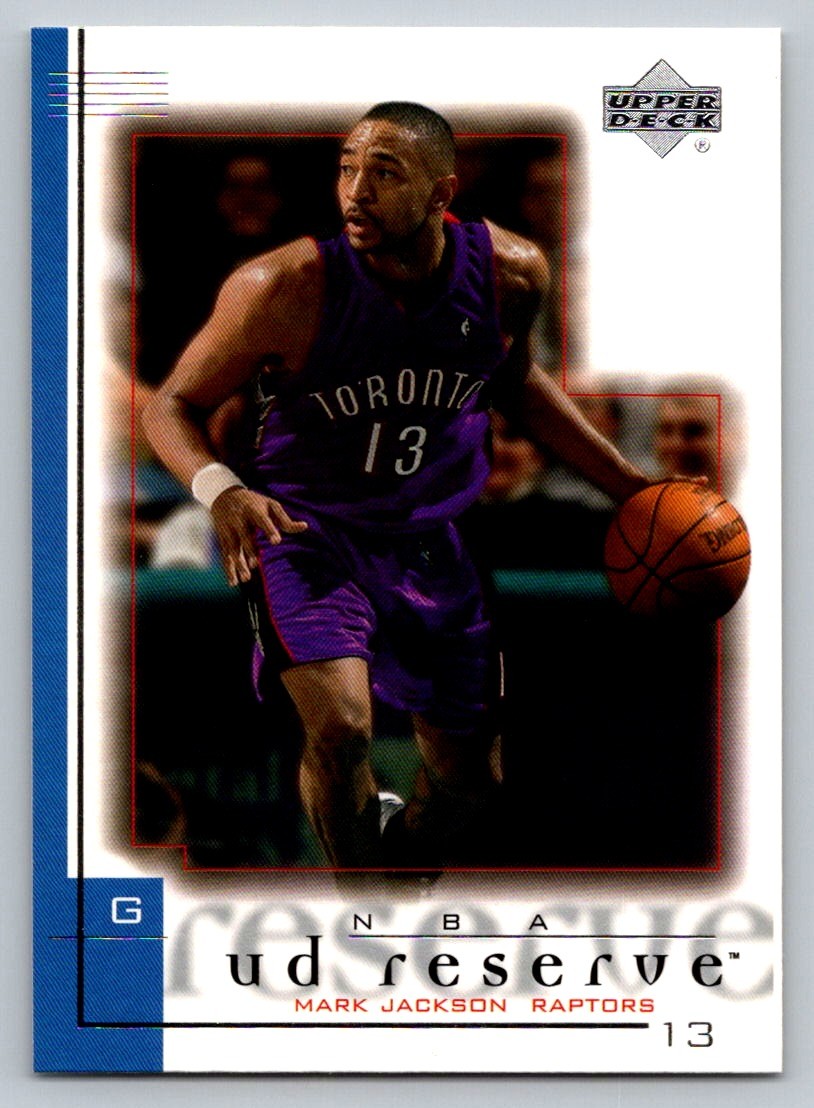 2000-01 UD Reserve #80 Mark Jackson