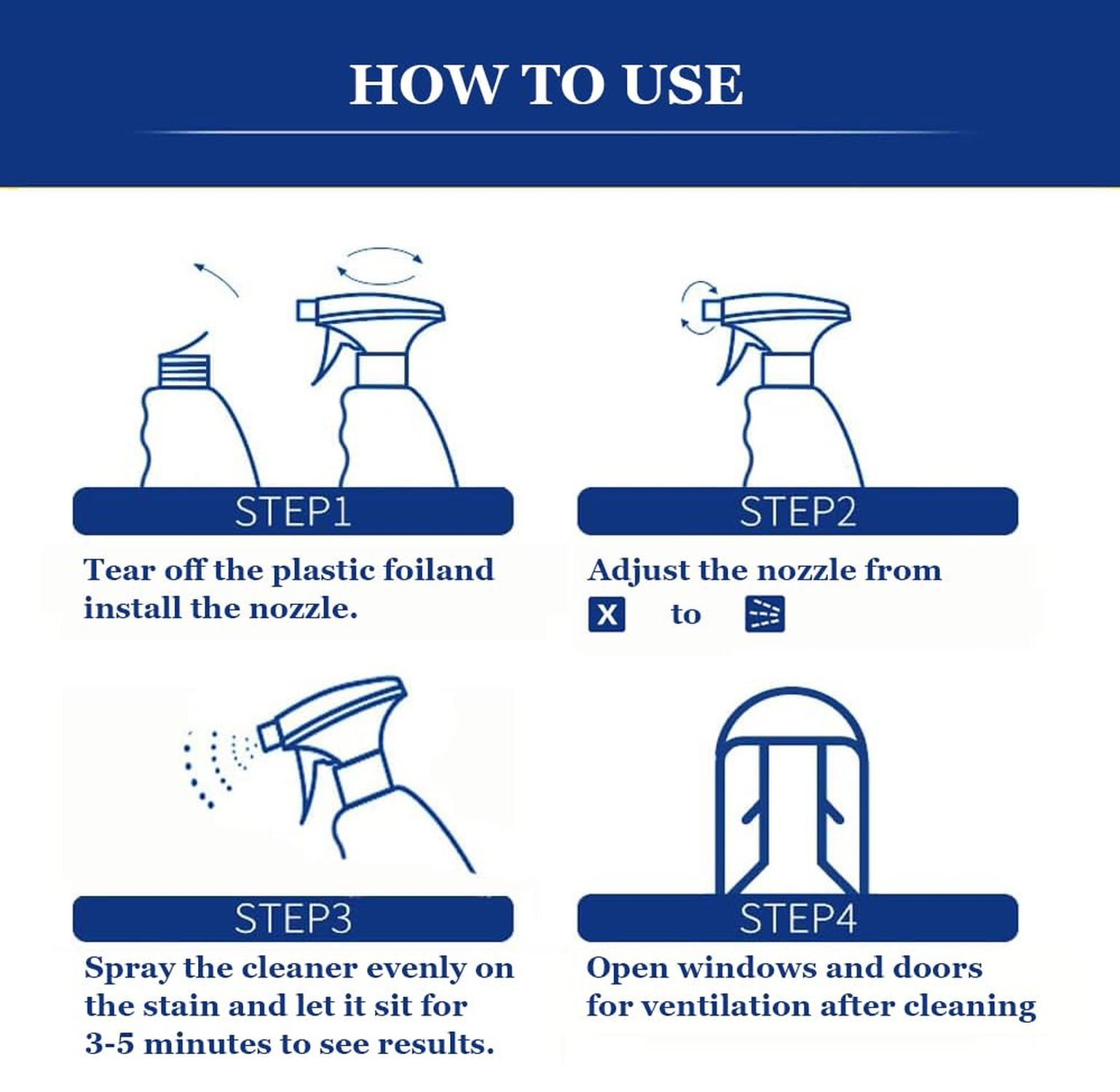 Household Bathroom Shower Cleaner, Black Stain Solution for Wall Tile Grount ...