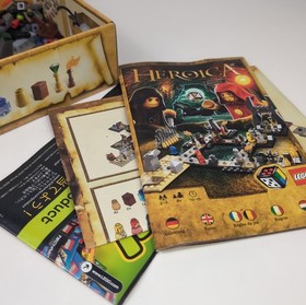 LEGO 3859 Heroica Buildable Game Caverns of  Nathuz - Golem Lord -Retired 2011