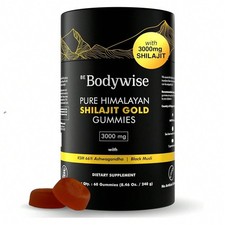 Natural Himalayan Shilajit Gummies. Pure SHILAJIT / 60 Gummies