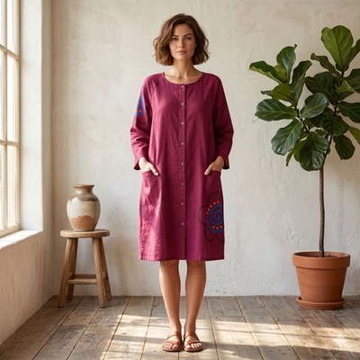 gudrun sjoden linen dress Moonlight woven dress in viscose/linen gudrunsjoden.com