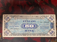 1944 GERMANY 50 Mark  Allied MPC