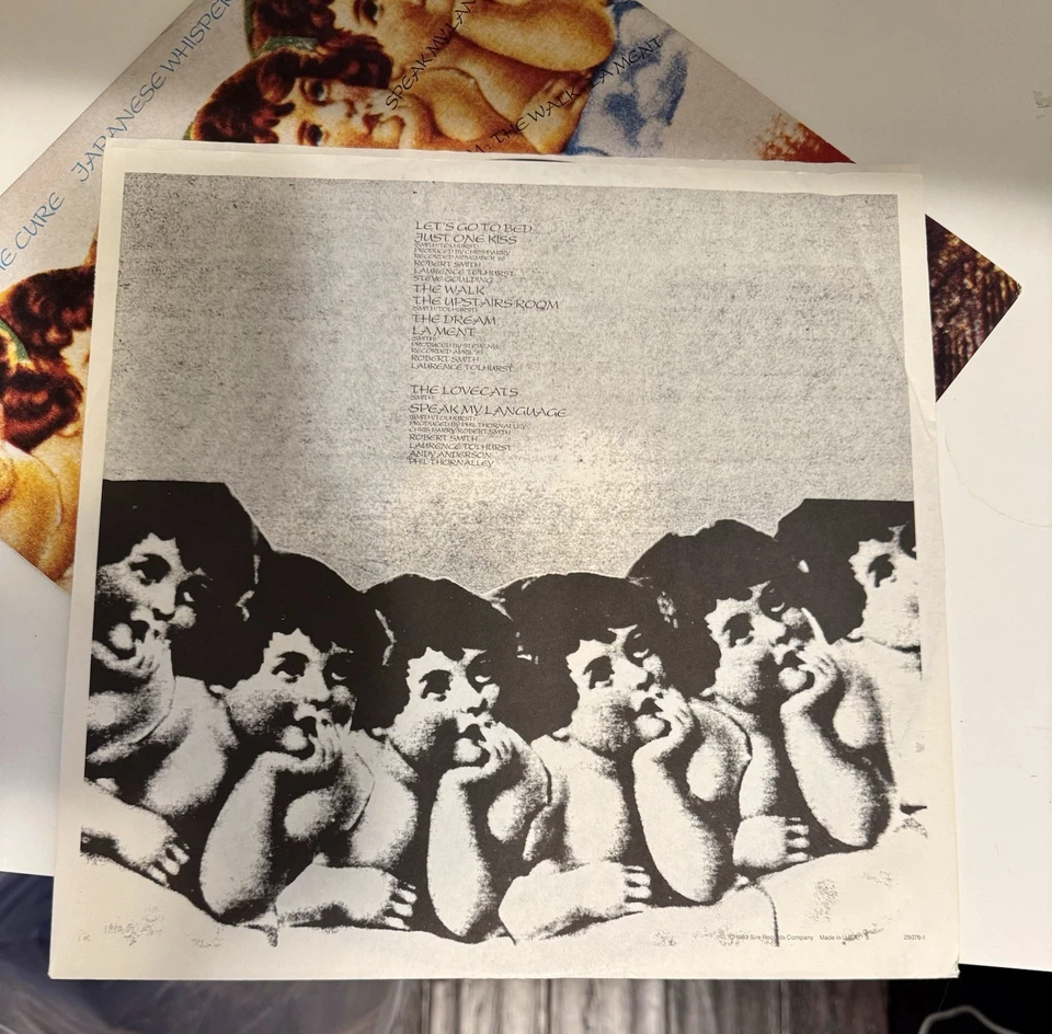 The Cure Japanese Whispers Vinyl LP 1983 25076-1 Sire Records - Promotional - Image 3 of 4
