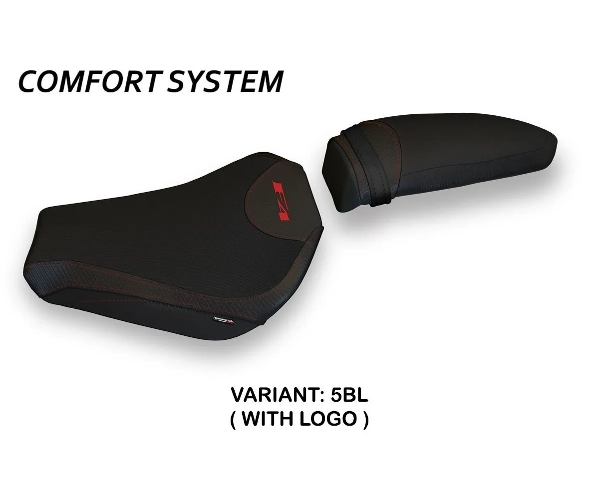 Seat saddle cover Avezzano 1 Comfort System Black TPZ MV AGUSTA F4 2010 2020 sv