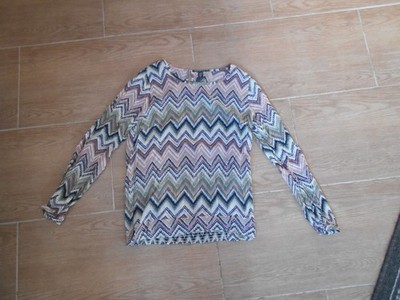 Damen  Bluse    , 3/4 Arm  Gr.   36   Multiblu