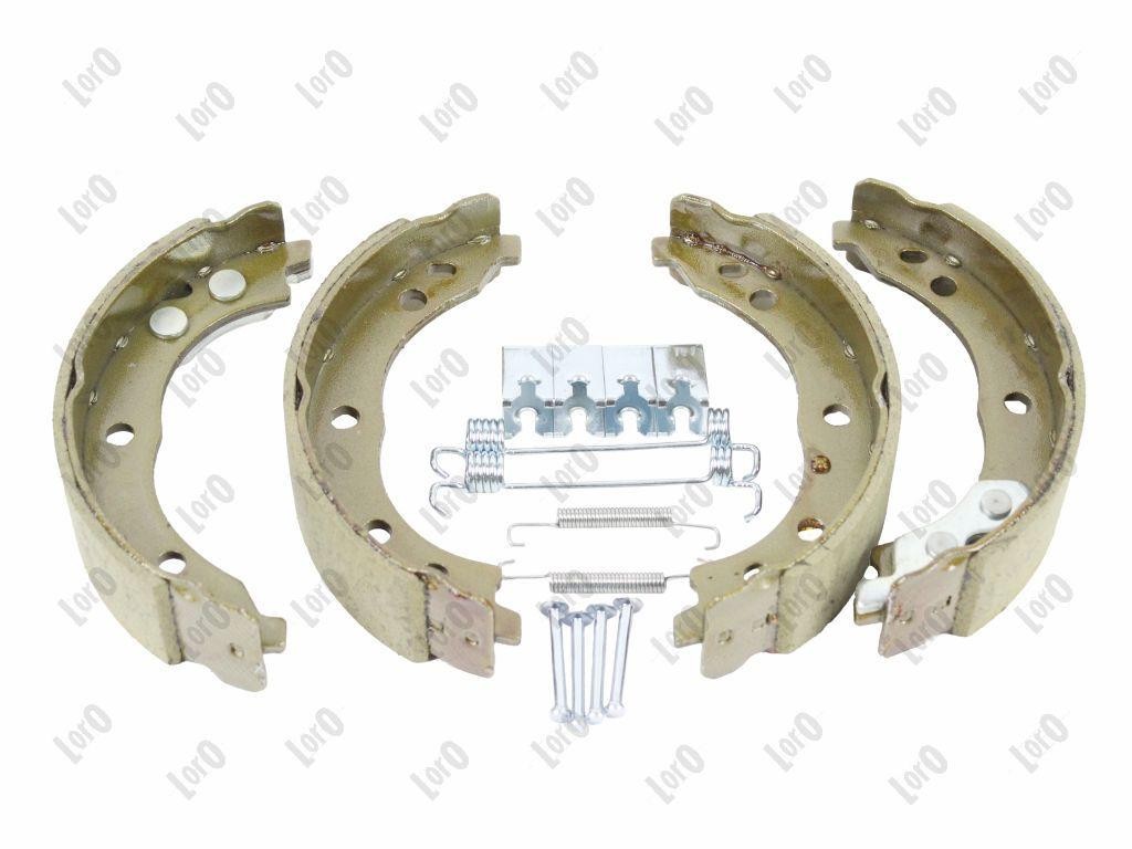 ABAKUS Parking Brake Shoe Set 231-05-073 For Citroën Fiat Reinforced 42 mm
