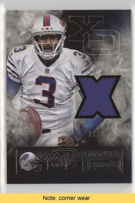 2014 Panini Playbook Xs and Os Die-Cut Materials 18/99 EJ Manuel #XO-EJ READ 0u9