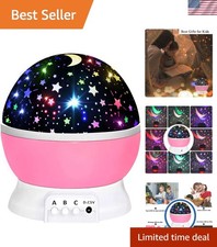 Star Projector Night Light for Kids Girls Boys LED Nightlight Gifts