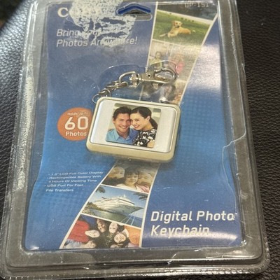 COBY DP-151 1.5'' Digital LCD Picture Keychain Holds 60 Photos File Transfer New