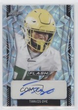 2022 Leaf Flash Portrait Silver Kaleidoscope /30 Travis Dye #PA-TD1 Auto 0w8