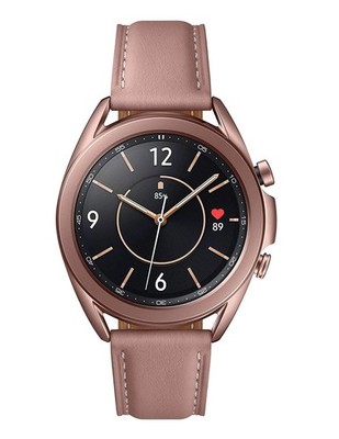 SAMSUNG SM-R850NZDAXAR Galaxy Watch3 Smartwatch 41mm Stainless Mystic Bronze-456