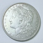 1921 Morgan Silver Dollar 90% Silver AU ALMOST UNCIRCULATED CONDITION #8741