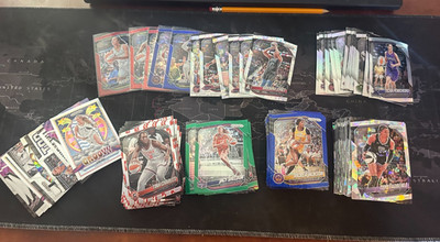 2025 WNBA Prizm - Logo - Pandora - Pulsar - Green - Silver - Ice - White Seismic