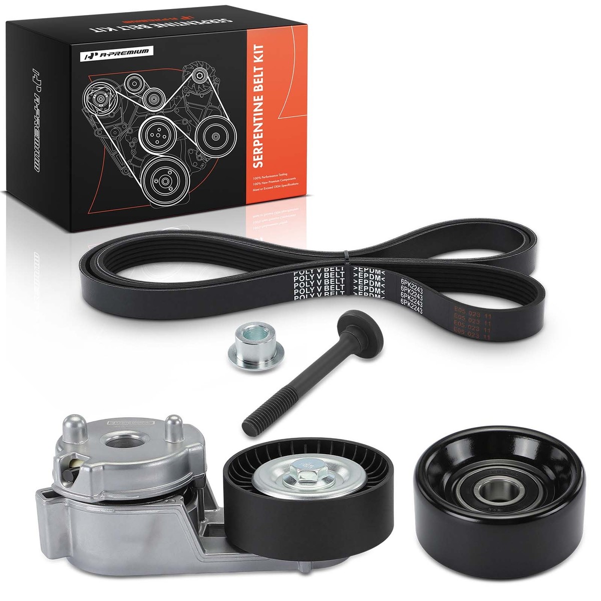 A-Premium 3x Serpentine Belt Drive Component Kit for Jeep Grand