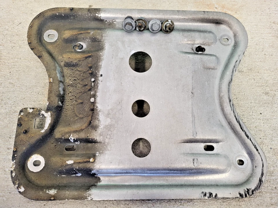 BMW E46 Underbody Engine Drivetrain Reinforcement Plate Brace 330CI 325CI OEM - Image 4 of 4